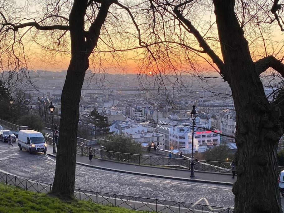 Apartament Montmartre Joli 2 Pieces Au Pied Du Sacre Coeur Paryż Zewnętrze zdjęcie