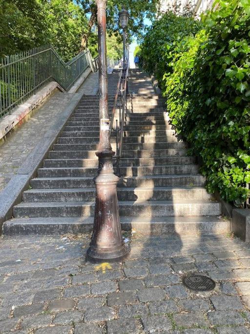 Apartament Montmartre Joli 2 Pieces Au Pied Du Sacre Coeur Paryż Zewnętrze zdjęcie