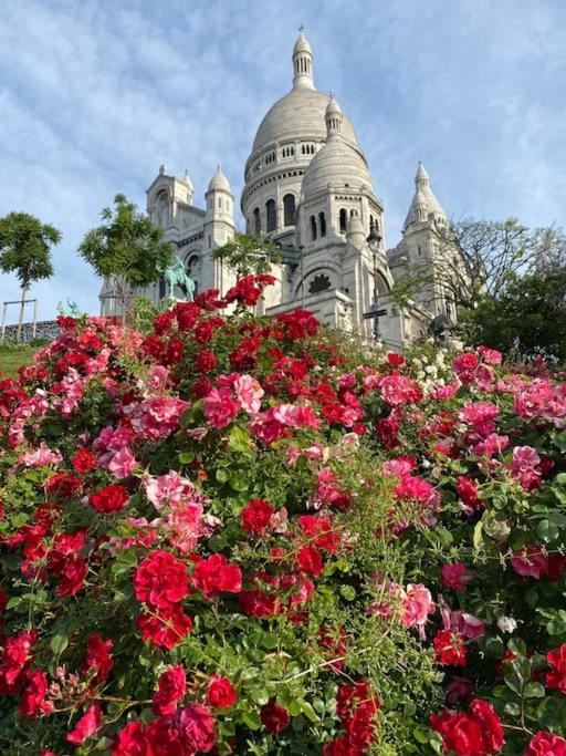 Apartament Montmartre Joli 2 Pieces Au Pied Du Sacre Coeur Paryż Zewnętrze zdjęcie